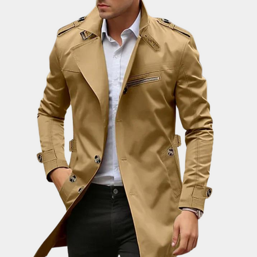 Amarae | Trench coat for men - Stylish and elegant spring jacket