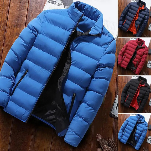 Amarae | Men's Casual Quilted Puffer Coat for Fall/Winter