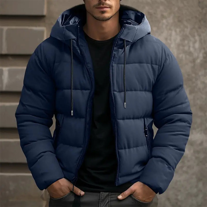 Lune London | Men's Hooded Insulated Puffer Jacket for Winter