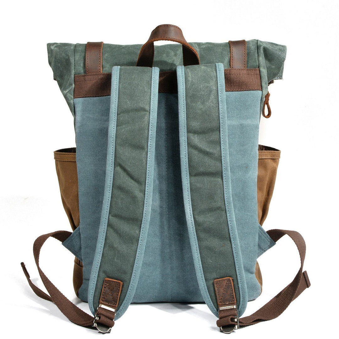 Amarae | Canvas Rolltop Rucksack - Lundastyle - Sustainable and Stylish for Adventurers