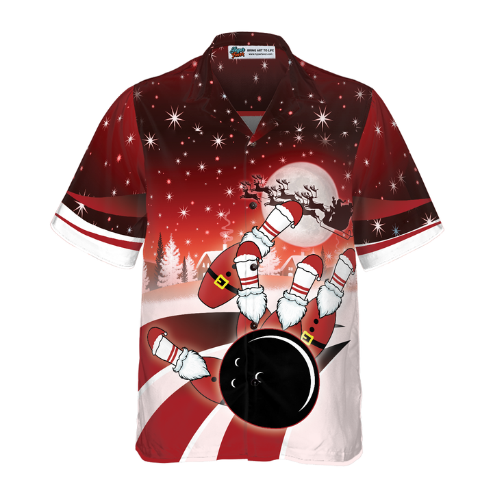 Lune London | Hawaiian shirts, Christmas bowling shirt with short sleeves, Christmas gift idea for men and women