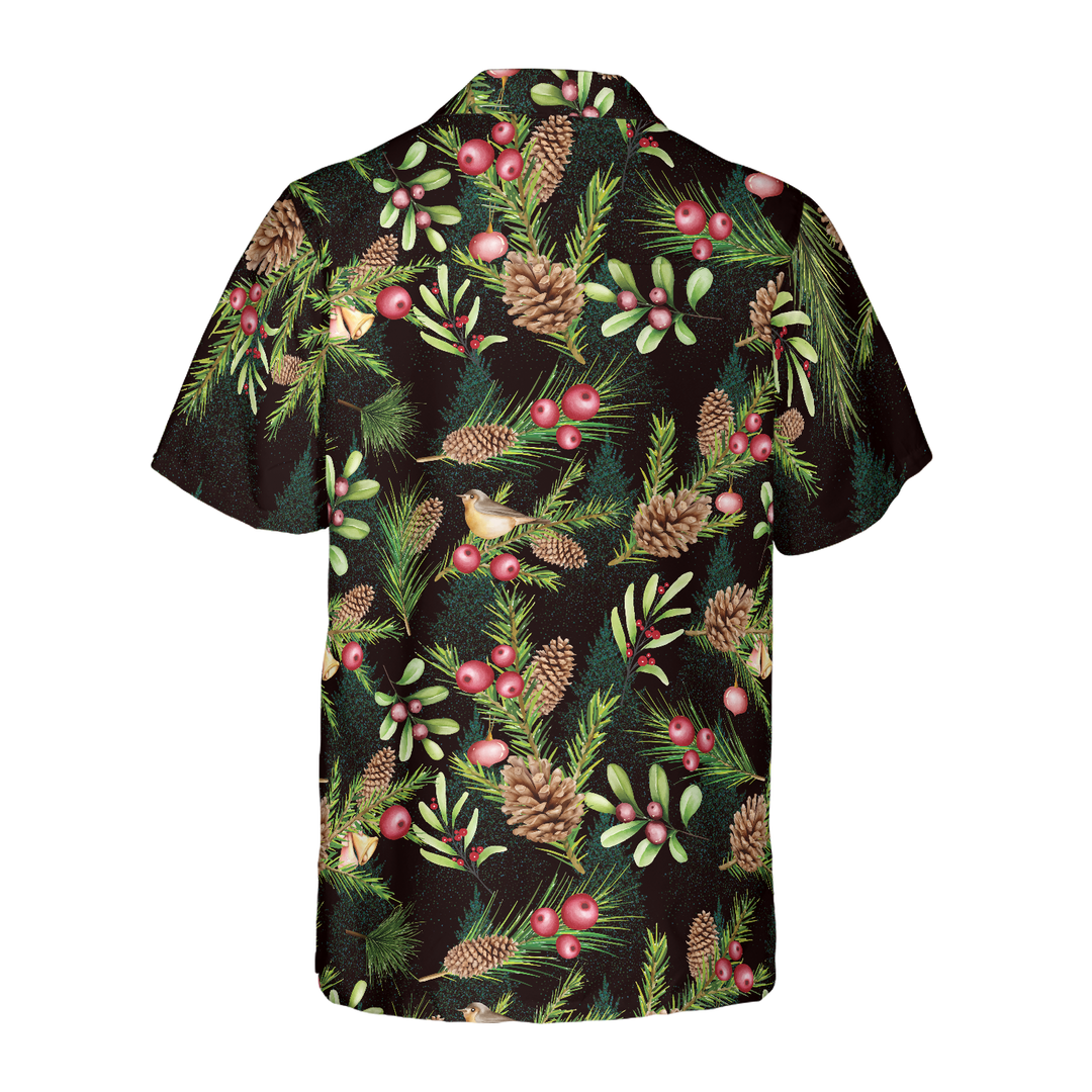 Lune London | Hyperfavor Santa Santa Riding Sleigh 3 Pattern Hawaiian Shirt, Christmas short sleeve button-up shirts for men and women