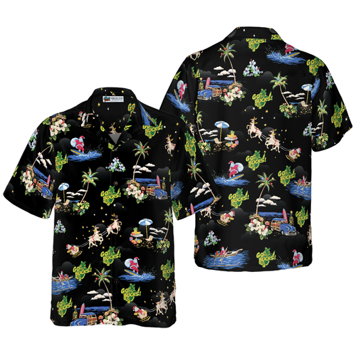 Amarae | Go Bucks Logo Christmas Hawaiian Shirt