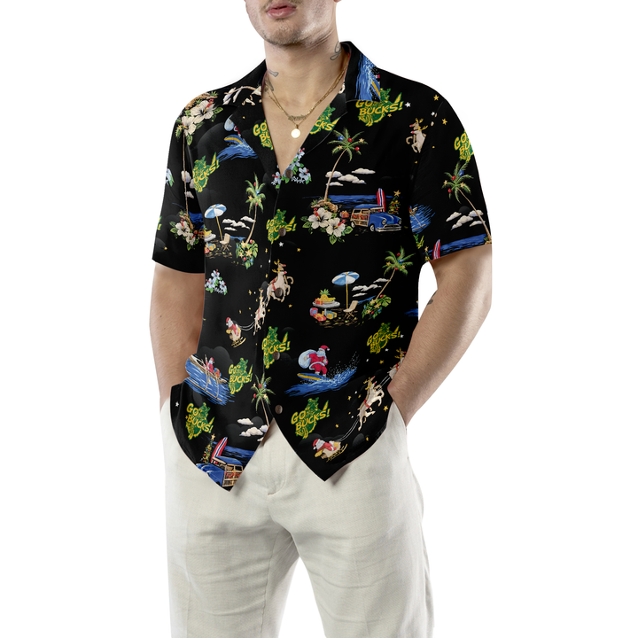 Lune London | Go Bucks Logo Christmas Hawaiian Shirt