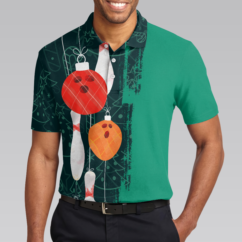 Lune London | Christmas Bowling Lighting Decoration Men's Polos