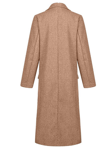 Amarae | Longer Women's Coat with Button Placket