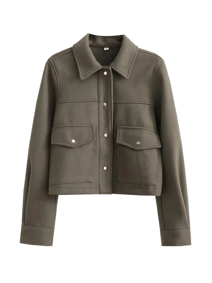 Lune London | Jacket - Short cut - Tailored fit - Button closure - Utility chest pockets