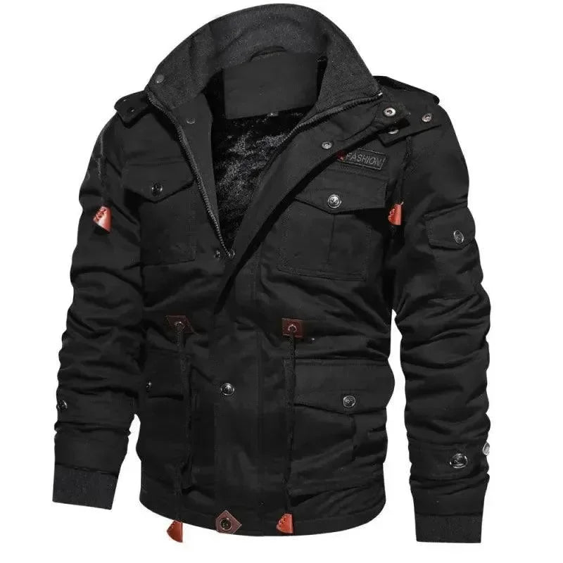 Lune London | Multiple-Pocket Leisure Fleece Jacket Men