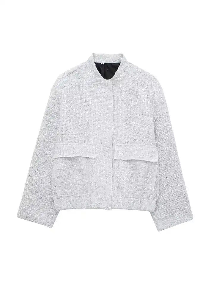 Amarae | Sequin bomber jacket