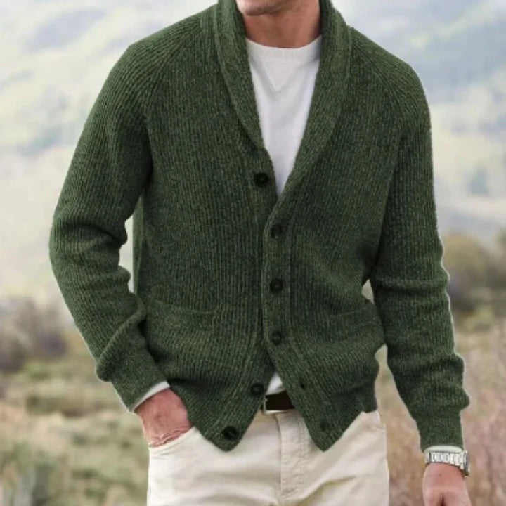 Lune London | Wool Vintage Vest with V-Neck for Men