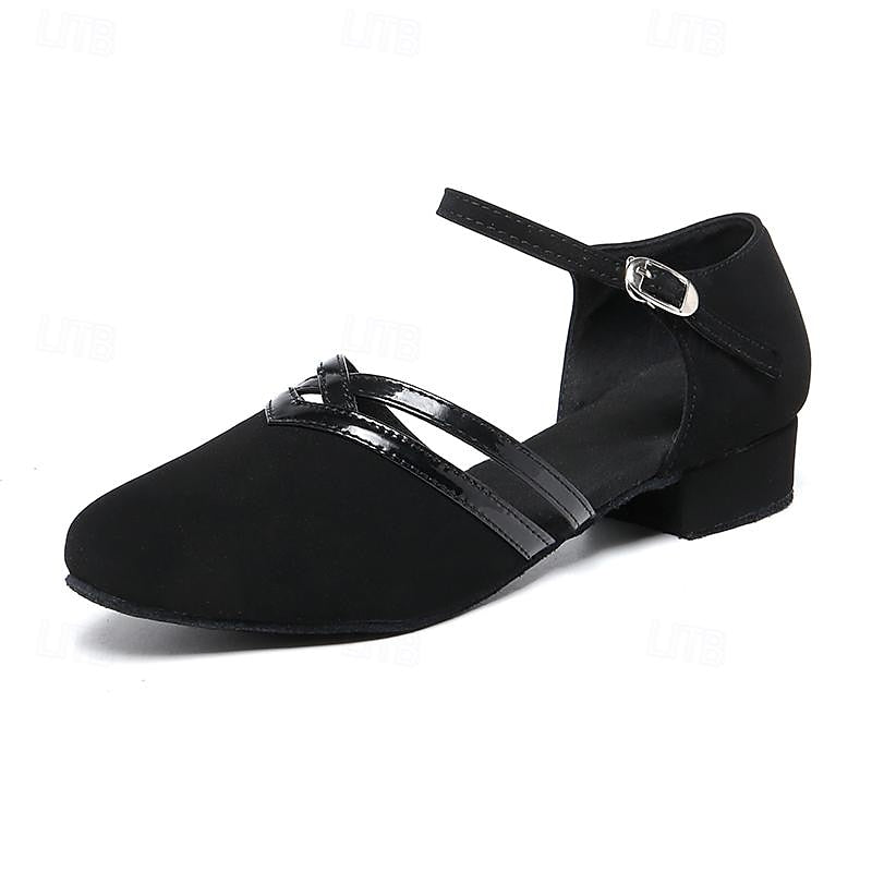 Lune London | Modern Dance Shoes for Women - Black - High-Quality Suede