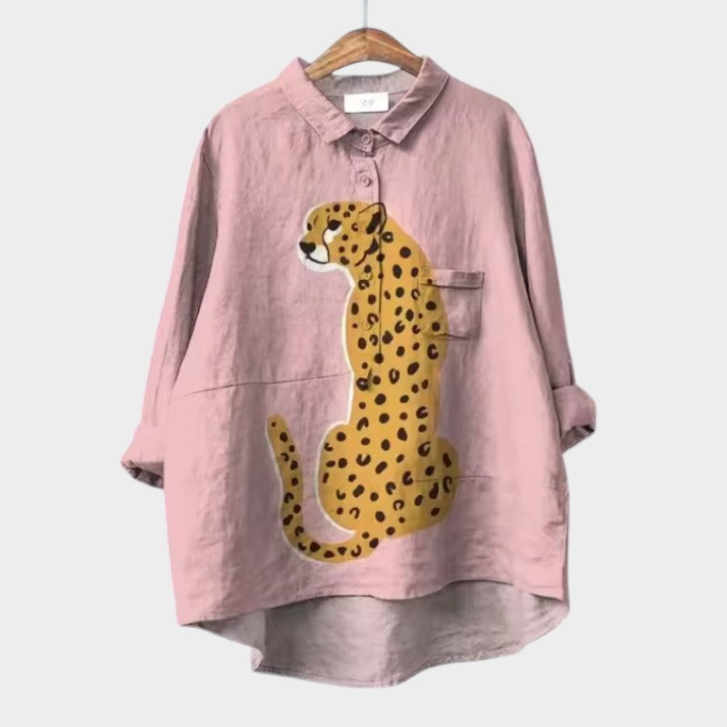 Lune London | Stylish blouse with button placket in front
