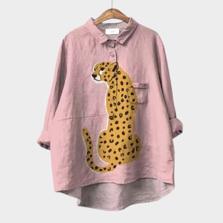 Lune London | Stylish blouse with button placket in front