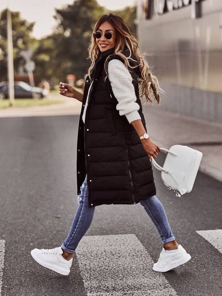 Amarae | Long puffer coat mid-thigh