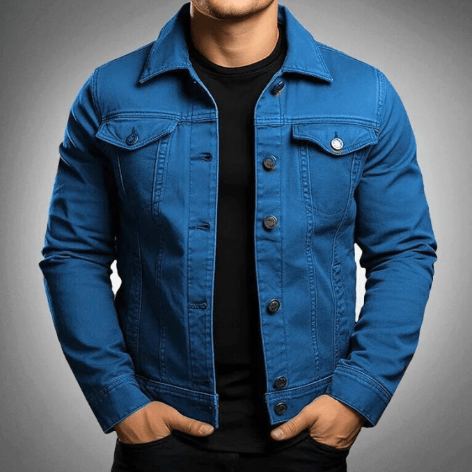 Amarae | Denim Jacket Men Stylish Denim Jacket Casual & Trendy Looks