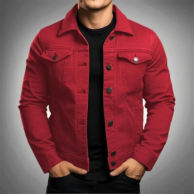 Amarae | Denim Jacket Men Stylish Denim Jacket Casual & Trendy Looks