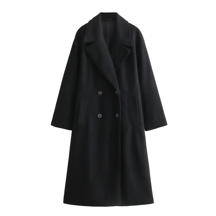 Lune London | Elegant long coat for women - Elegant design - Warm winter coat
