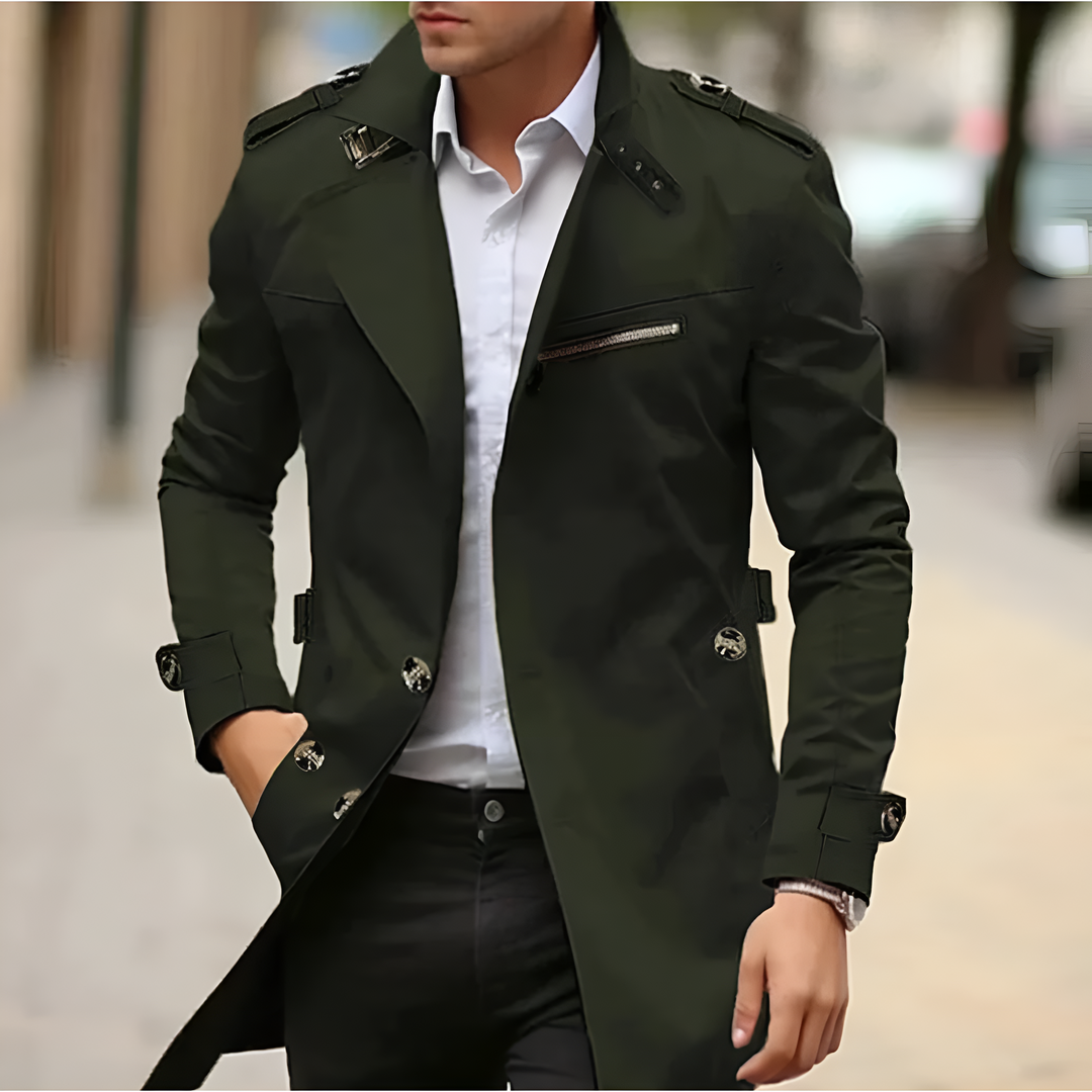 Amarae | Stylish Casual Trench Coat for Men