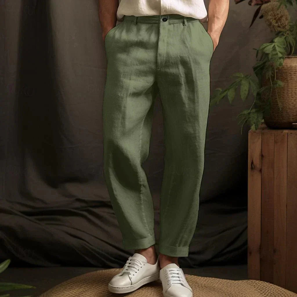 Chic Und Stil | Casual Men's Linen Pants for Summer