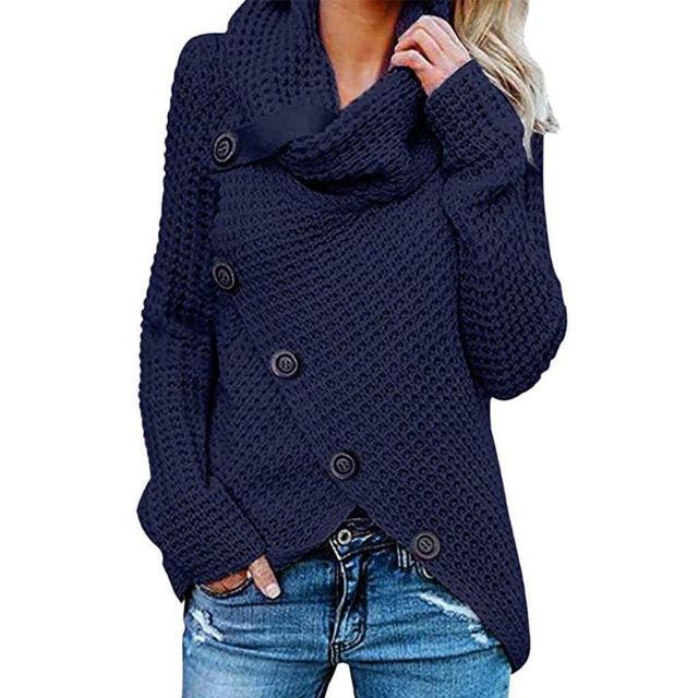 Fashionable and effortless winter top