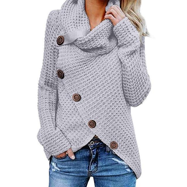 Fashionable and effortless winter top