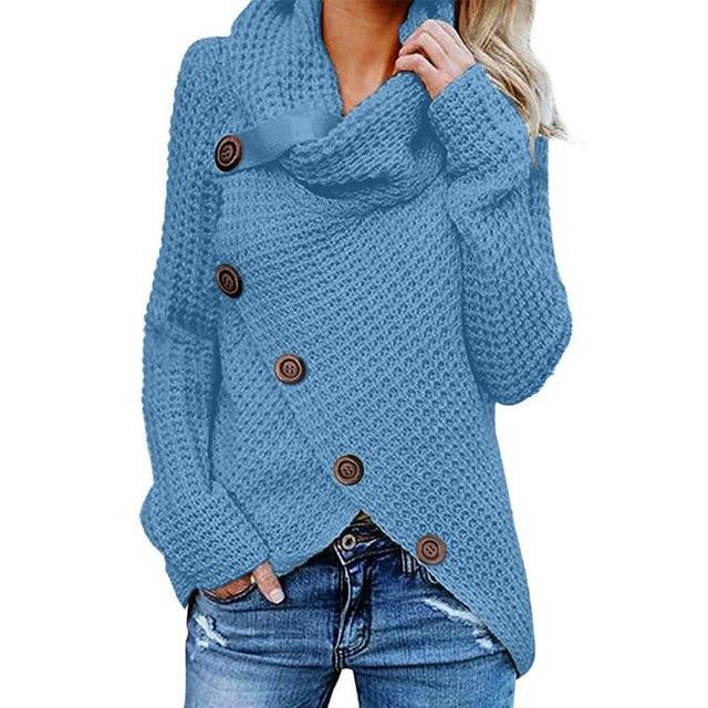 Fashionable and effortless winter top