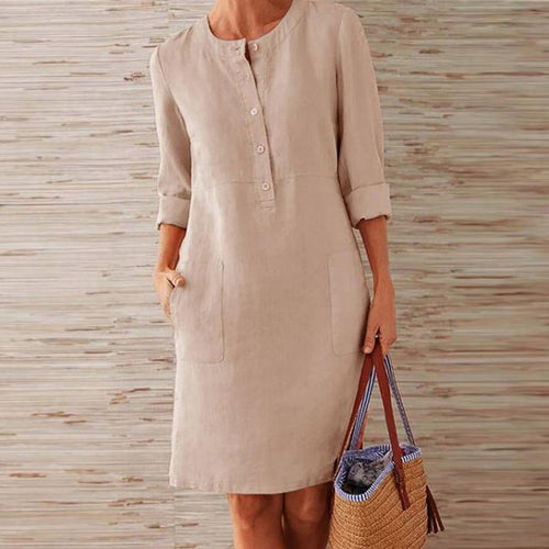 Amarae | Dress Made of Midi Length for Women