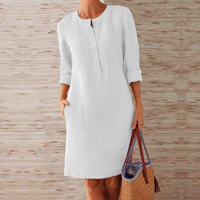 Lune London | Dress Made of Midi Length for Women