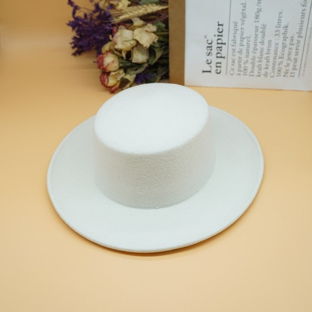 Lune London | Bow White Wool Hat