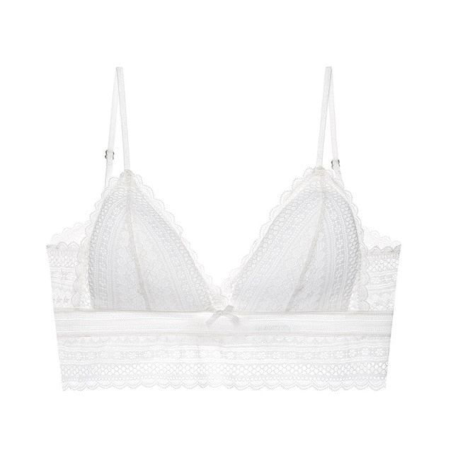 Lune London | Backless Lace Triangle Bra