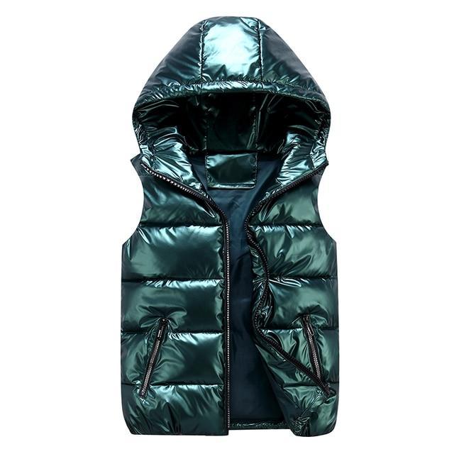 Amarae | Stylish Glossy Quilted Vest for Stylish Appearances