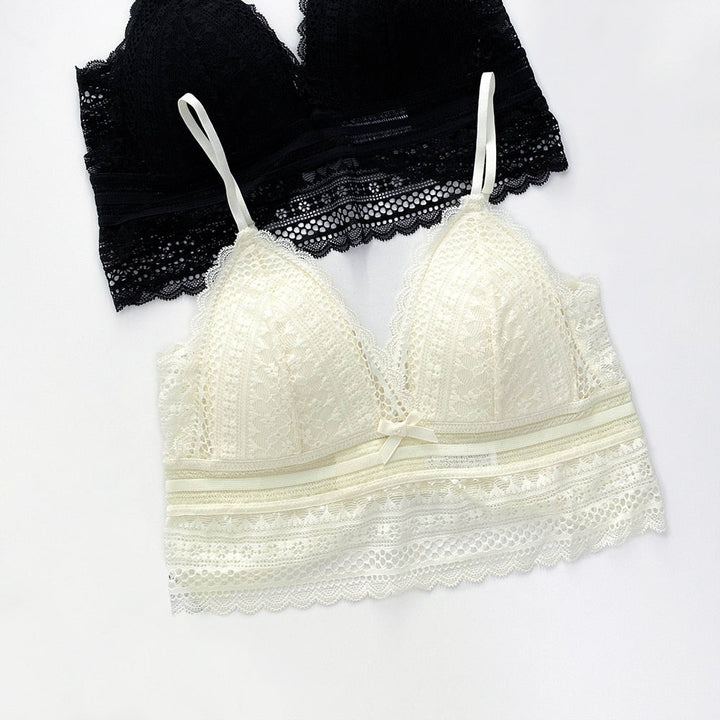 Lune London | Backless Lace Triangle Bra