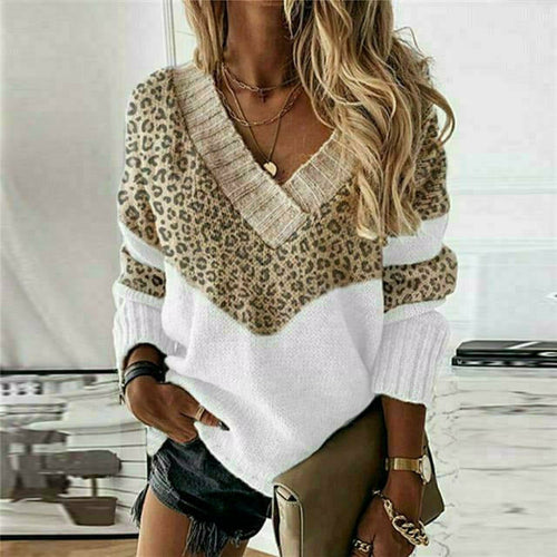 Amarae | Patchwork Knit Sweater
