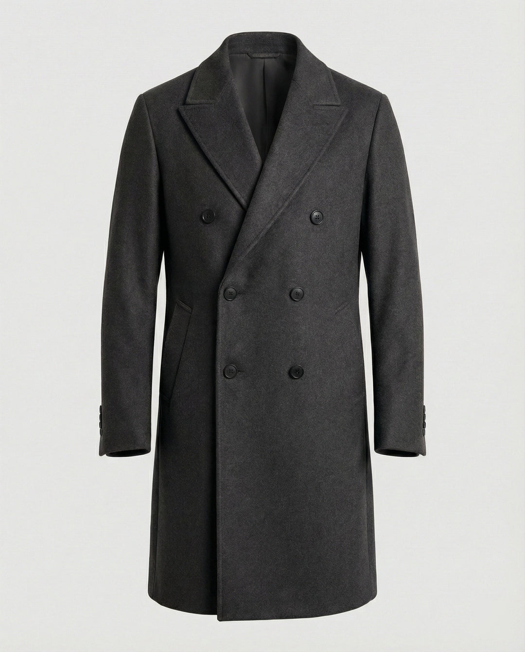 Warm Classic Wool Coat Men