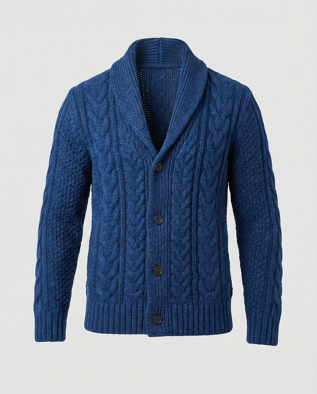 Warm Cable Knit Cardigan