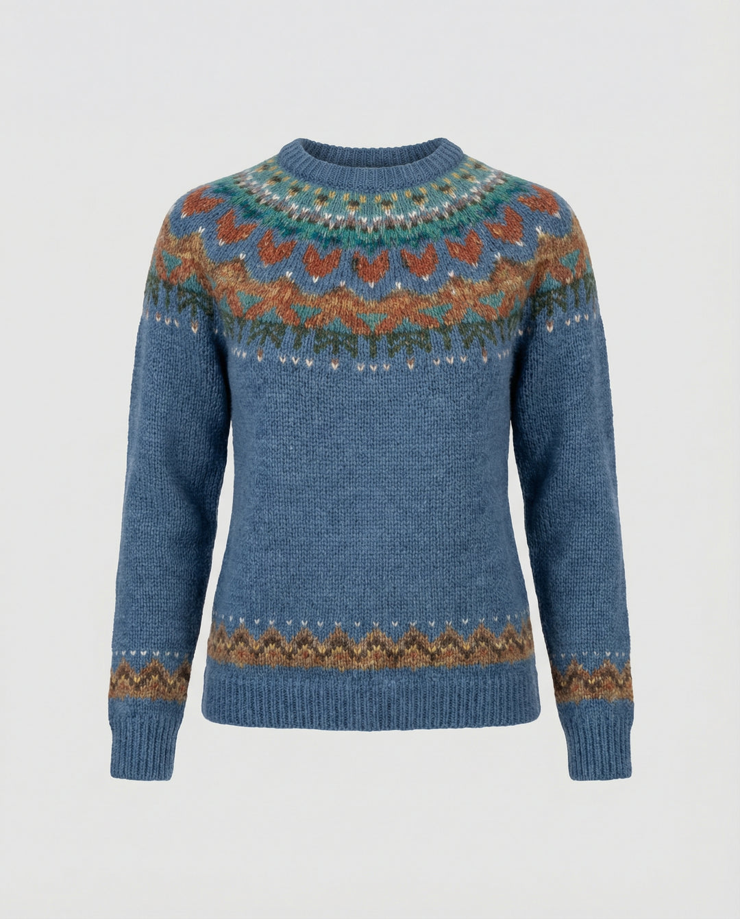 Women’s Icelandic Vintage Knit Sweater with Cozy Fit & Timeless Style | Lune London