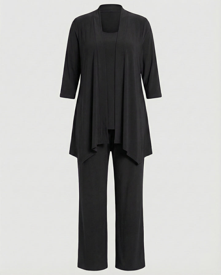 Lune London | Women's Elegant Three-Piece Pantsuit for Women