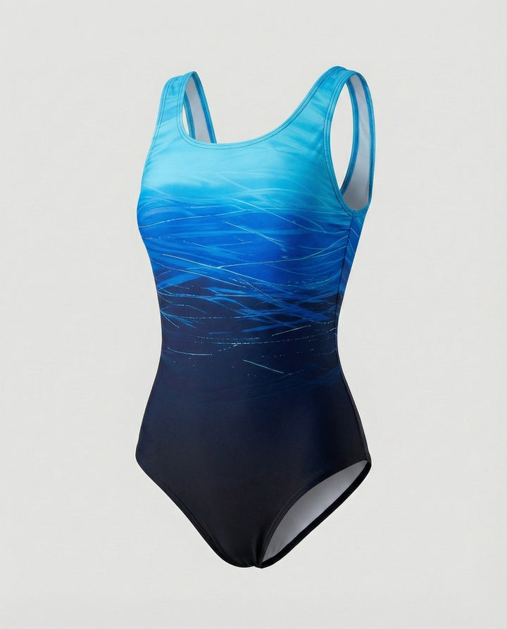 Lune London | Women's One-Piece Sport Swimsuit with Quick-Drying Quality