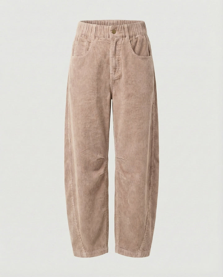Ladies Cord Pants Ladies Wide High Waist