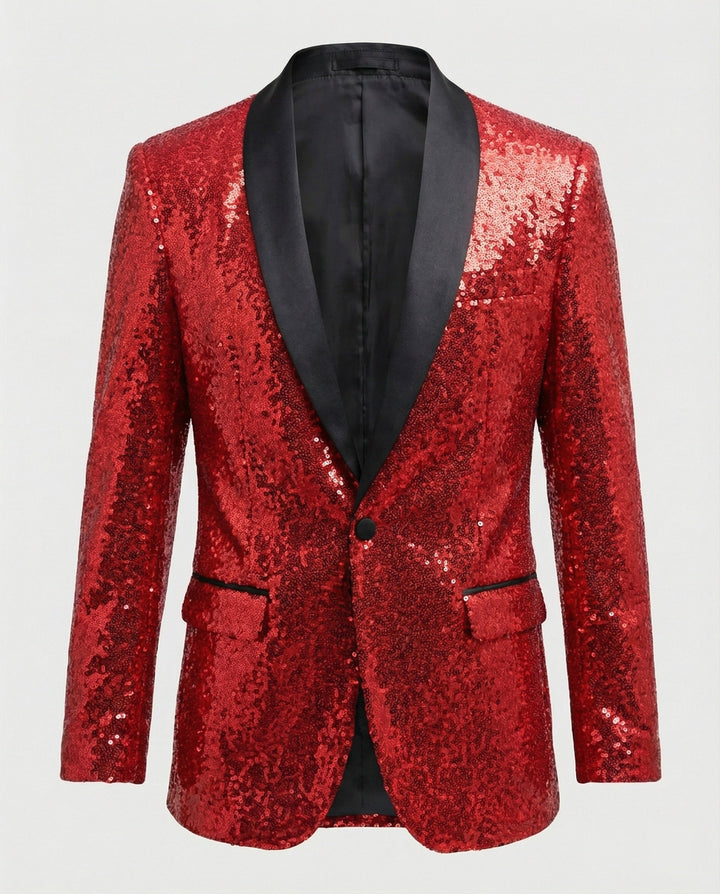 Glamorous Sequin Blazer Men