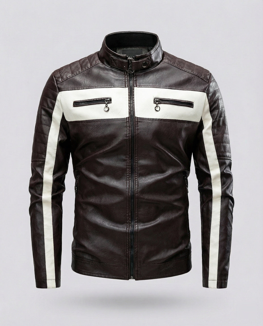 Men's Biker Jacket Motorsport Style