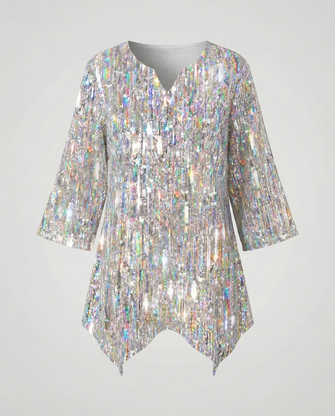 Lune London | Vintage Top with V-Neck