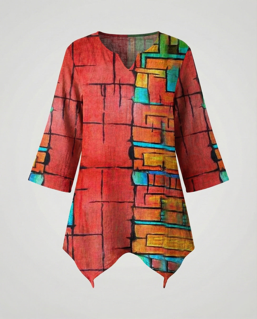 Lune London | Vintage Top with V-Neck