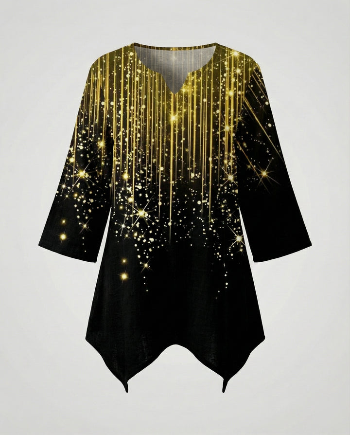 Lune London | Vintage Top with V-Neck