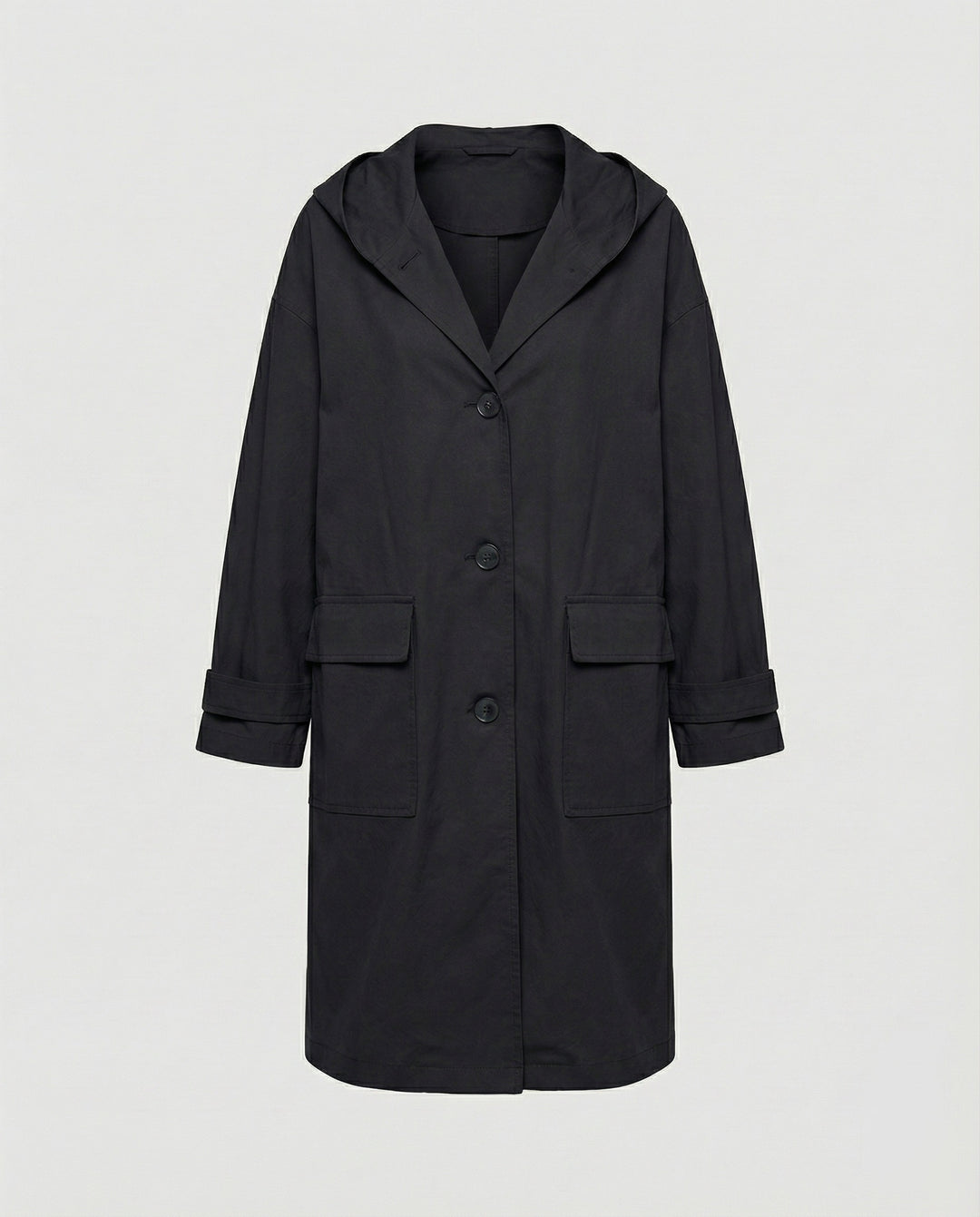 Women’s Long Waterproof Trench Coat with Windproof Protection | Lune London