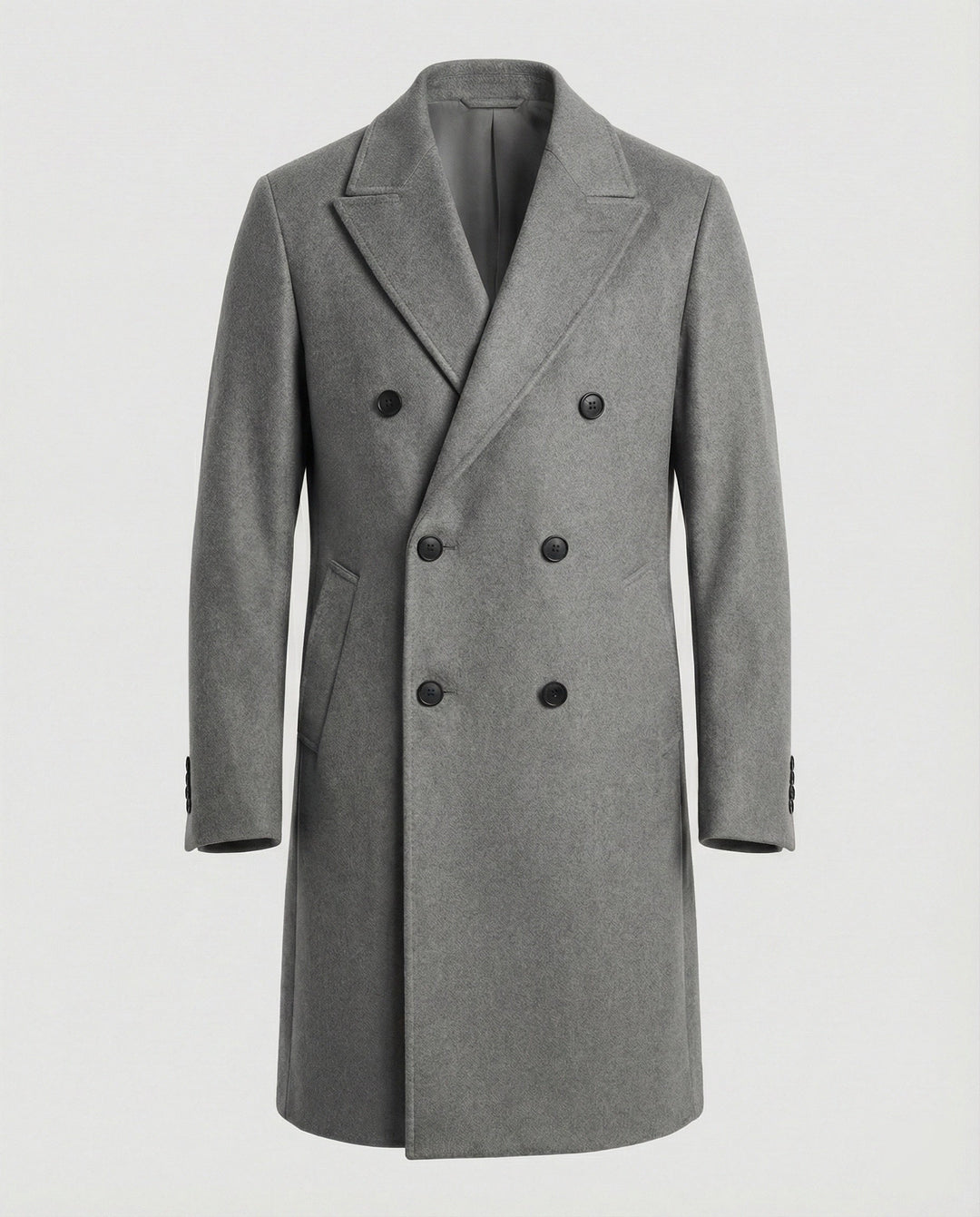Warm Classic Wool Coat Men