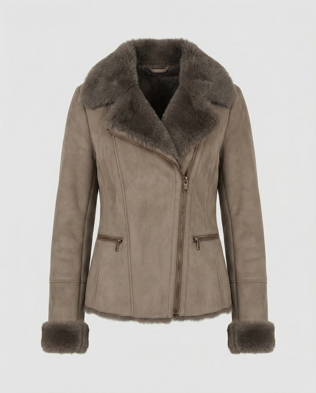 Amarae | Winter jacket with elegant collar for winter