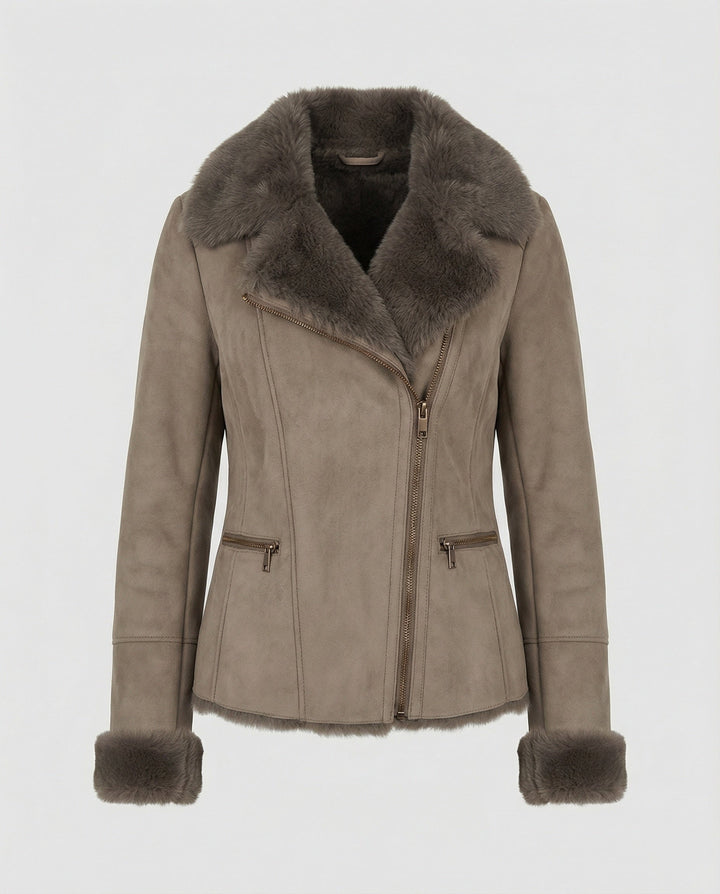 Amarae | Winter jacket with elegant collar for winter