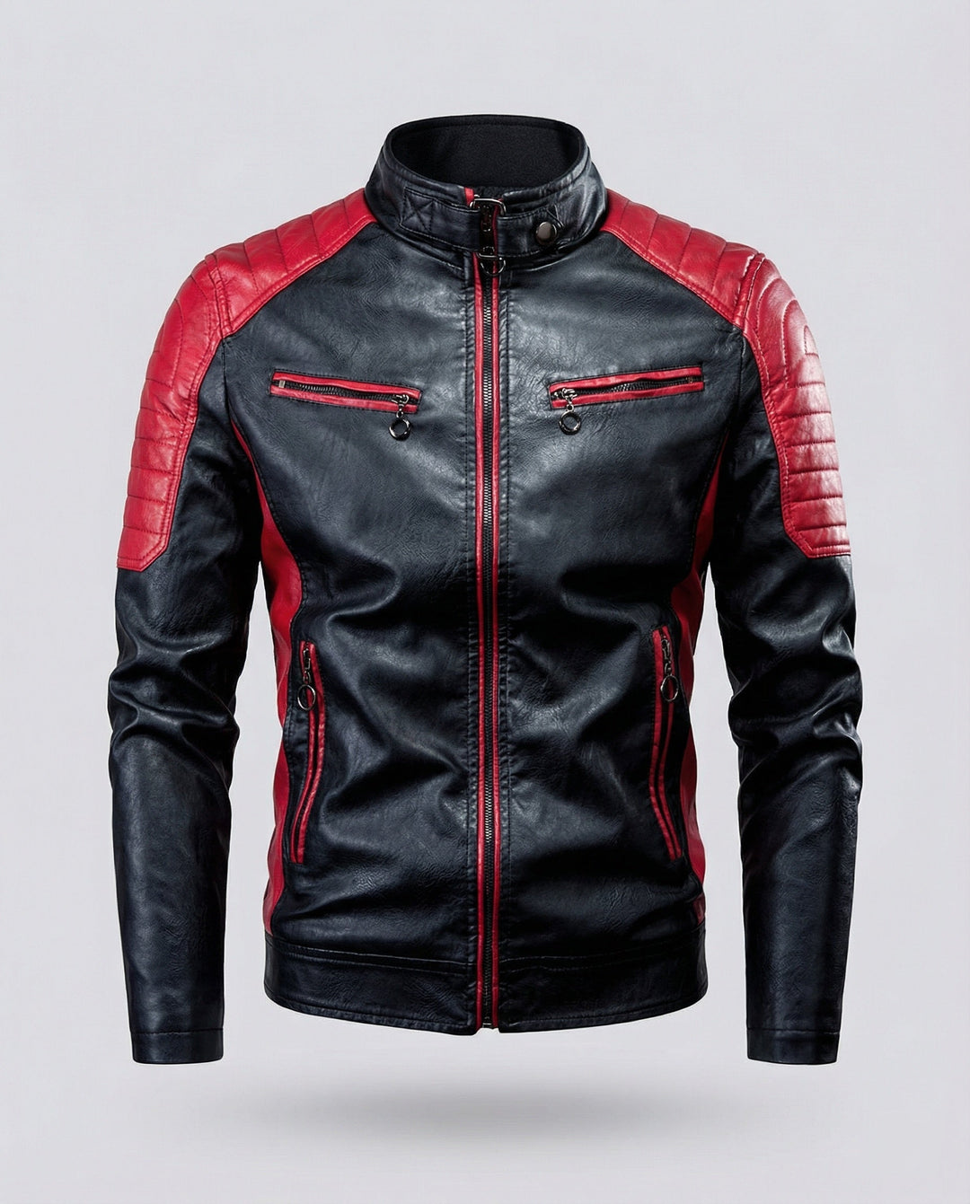 Men's Biker Jacket Motorsport Style