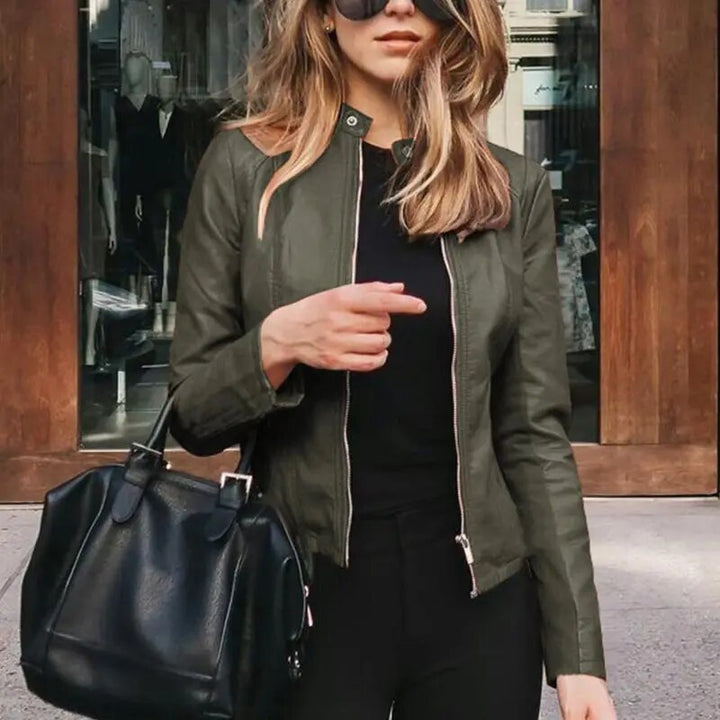 Lune London | Classic leather jacket for women